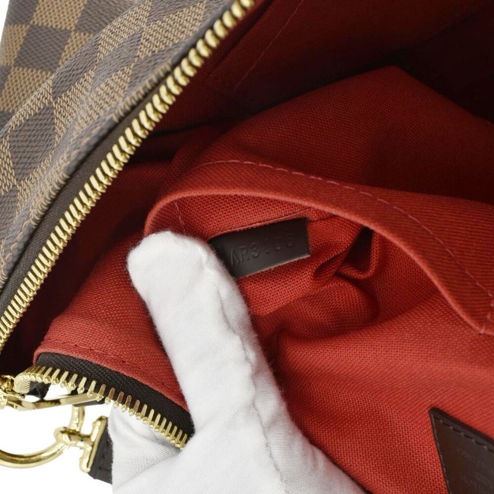 Louis Vuitton  Duomo Damier Ebene Hobo Bag Brown - Picture 12 of 12